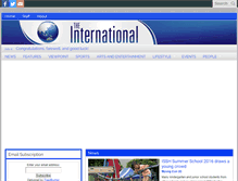 Tablet Screenshot of isshinternational.org